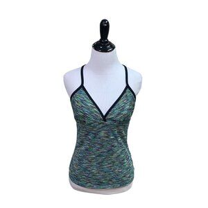 Athleta Women's M Medium Athletic Tank Top Racerback Adjustable Straps Stretchy